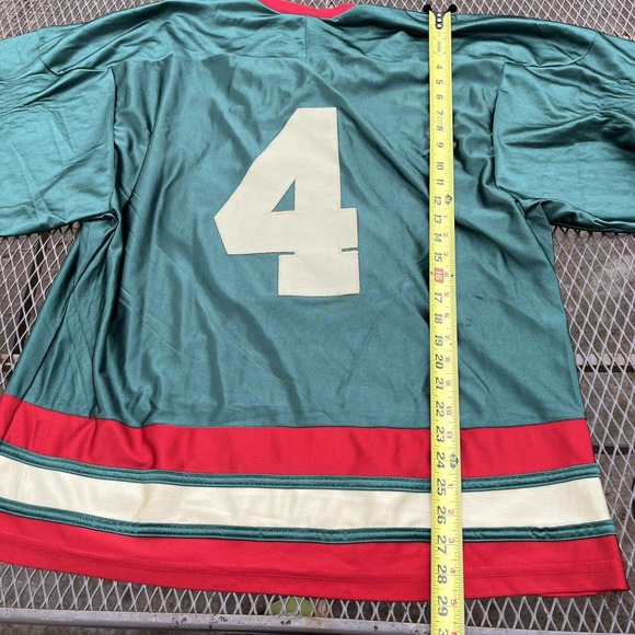 Metro Junior Wild Hockey Jersey Minnesota Wild Green Color K1 Sportswear‎ #4 - Picture 11 of 11